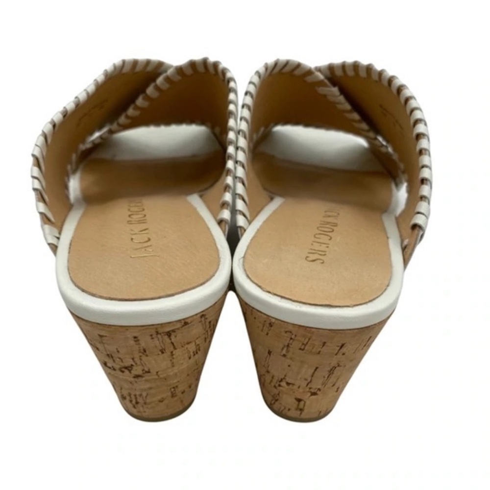 NWOT-JACK ROGERS White/Cream Sloane Cork Wedge
Mules : SIZE 7 : - Picture 5 of 7